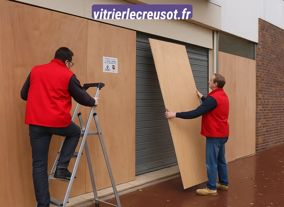 Mise en sécurité fermeture provisoire Le Creusot
